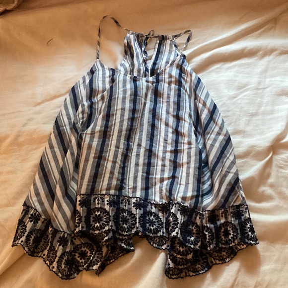 Abercrombie striped lace tank - Picture 3 of 3